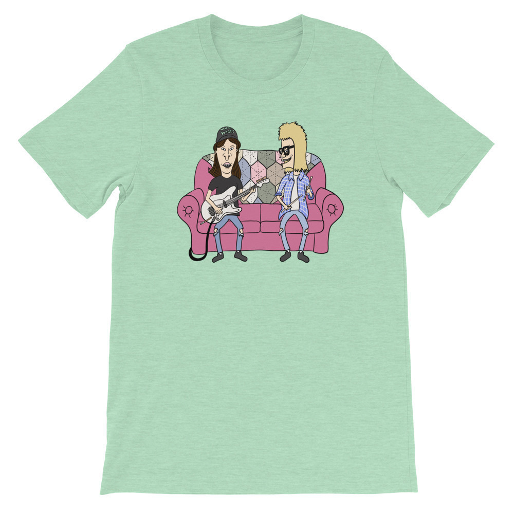 Beavis & Butthead Meet Wanye_s World Mashup Tee